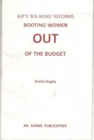 BOOTING WOMEN  OUT  OF THE BUDGET